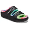 Classic Cozzzy Spray Dye Sandalen «Black Multi»