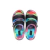 Classic Cozzzy Spray Dye Sandalen «Black Multi»