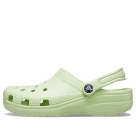 Classic Crocs Beach Unisex-Sandalen in Grau und Grün