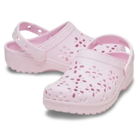Classic Floral Cut-Out Clog für Kinder