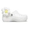 Classic Flower Clogs «Weiss»