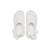 Classic Flower Clogs «Weiss»