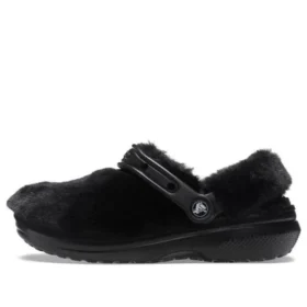Classic Fur Sure Slip-On Clogs «Black»
