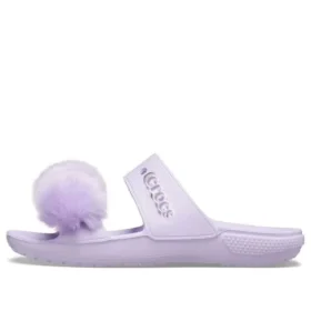 Classic Fur Sure Slip-On-Sandalen «Lilac»
