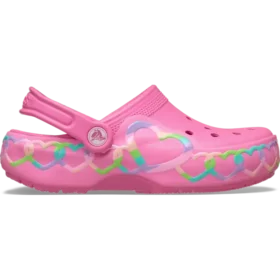 Classic Heart Lights Clog für Kinder