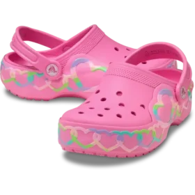 Classic Heart Lights Clog für Kinder