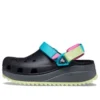 Classic Hiker Clog «Schwarz Blau Gelb»