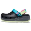 Classic Hiker Clog «Schwarz Blau Gelb»