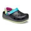 Classic Hiker Clog «Schwarz Blau Gelb»