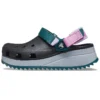 Classic Hiker Clog «Schwarz Grau Blaugrün»