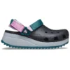 Classic Hiker Clog «Schwarz Grau Blaugrün»