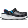 Classic Hiker Clog Sports Schwarz Blau Rot Sandalen «Schwarz Blau Rot»