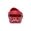 Classic Holiday Sweater Clogs «Red White»