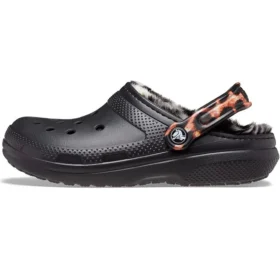 Classic Lined Animal Remix Clog «Schwarz & Multi»