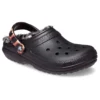Classic Lined Animal Remix Clog «Schwarz & Multi»