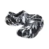 Classic Lined Clog Outdoor-Sandalen «Marbled White Black»