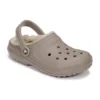 Classic Lined Clogs «Mushroom Bone»