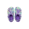 Classic Lined Marbled Clog «Neon Purple Multi»