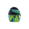 Classic Lined Marbled Clogs «Blue Tie-Dye»