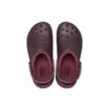 Classic Lined Platform Clog «Dark Cherry»