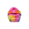 Classic Lined Tie-Dye Graphic Clogs «Blue Pink»