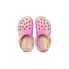 Classic Marbled Clogs «Pink Gelb»