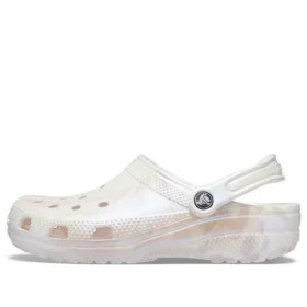 Classic Marbled Clogs «White Pink»