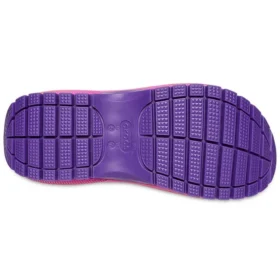 Classic Mega Crush Sandal «Weiss Rot Lila»