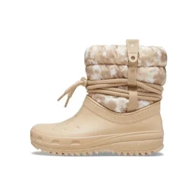 Classic Neo Puff Luxe Stiefel «Beige White»