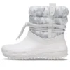 Classic Neo Puff Luxe Stiefel «Weiss-Grau»