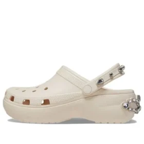 Classic Platform Tiara Clogs «Beige»
