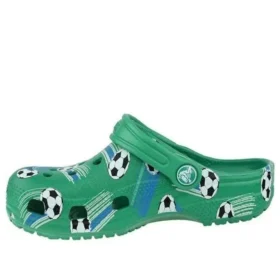 Classic Sports Ball Clogs «Green White»