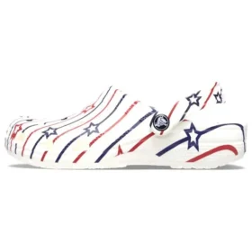Classic Stars and Stripe Clog «White Multi»