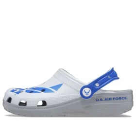 Classic US Air Force Clogs «Weiss Blau Grau»