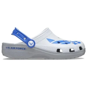 Classic US Air Force Clogs «Weiss Blau Grau»