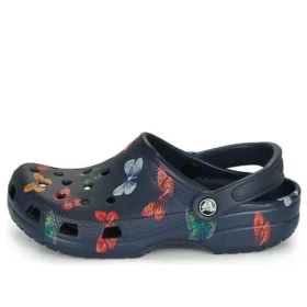 Classic Vacay Vibes Butterfly Clogs «Navy Multi»