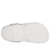 Classic Warped Logo Clogs «White Black»