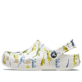 Clogs mit klassischem Motiv «White»