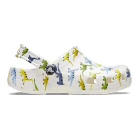 Clogs mit klassischem Motiv «White»
