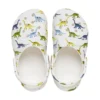 Clogs mit klassischem Motiv «White»