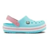 Crocband Clogs K «Blau-Weiss»