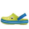 Crocband Clogs mit runder Zehenpartie «Yellow Blue»