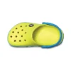 Crocband Clogs mit runder Zehenpartie «Yellow Blue»