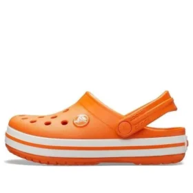 Crocband Clogs «Orange White»