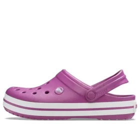 Crocband Clogs «Purple White»