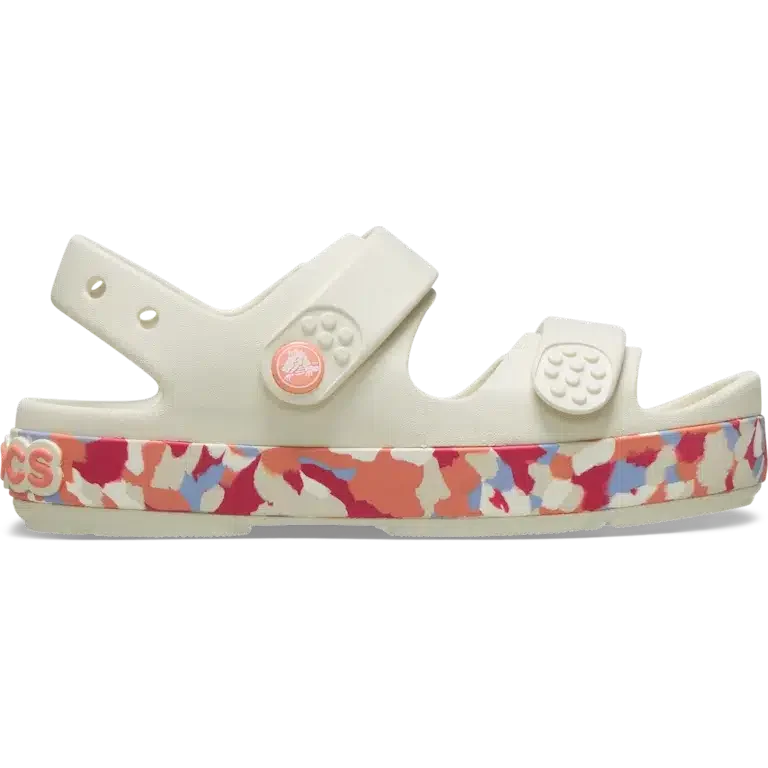 Crocband™ Cruiser Glow Confetti Band Sandale für Kinder. Crocband™ Cruiser Glow Confetti Band Sandale für Kinder.