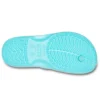 Crocband Flip Zehentrenner Blau Unisex