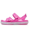 Crocband II Sandalen «Pink-Weiss»