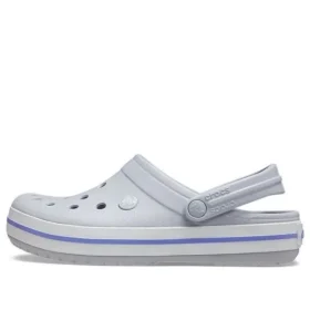Crocband Leichte, strapazierfähige Unisex-Sandalen in Grau