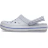 Crocband Leichte, strapazierfähige Unisex-Sandalen in Grau